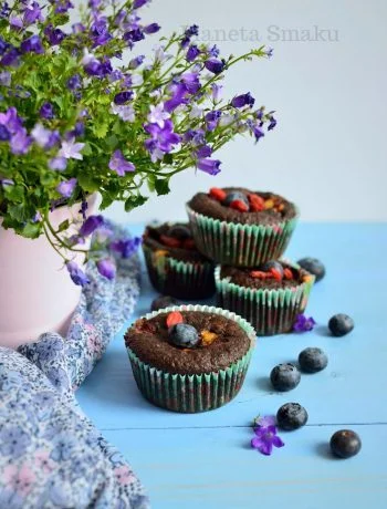 muffinki daktylowe bez cukru